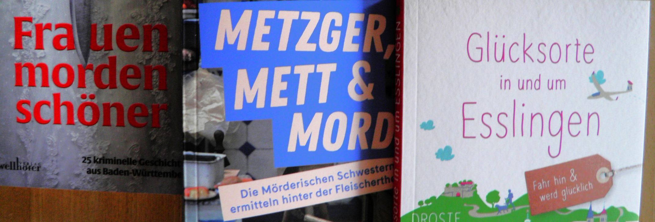 Drei Buchtitel von Daniela Berg und Mareike Fröhlich