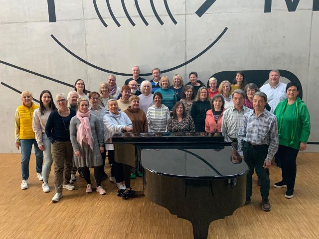 Singvolution beim Probenwochenende im Musikzentrum Baden-Württemberg in Plochingen