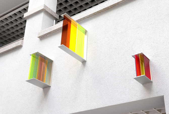 "Farbe Licht Raum" von Bettina Bürkle, 2023