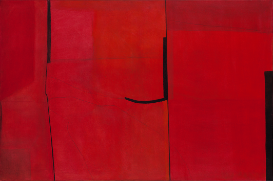 "Nr.1" von Ulrike Holzapfel, 2011  (Acryl auf Leinwand, 80 cm x 120 cm)