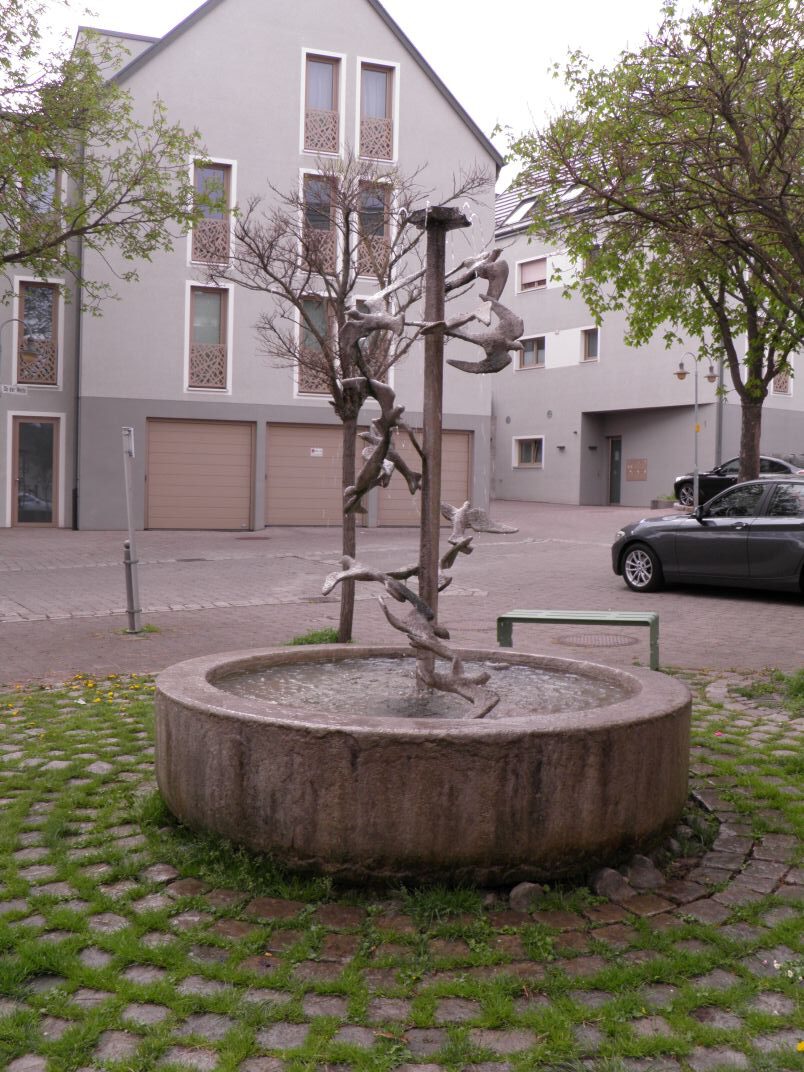 Der Vogelbrunnen von Ulrich Henn, Kemnat Ob der Wette